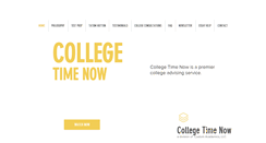 Desktop Screenshot of collegetimenow.com